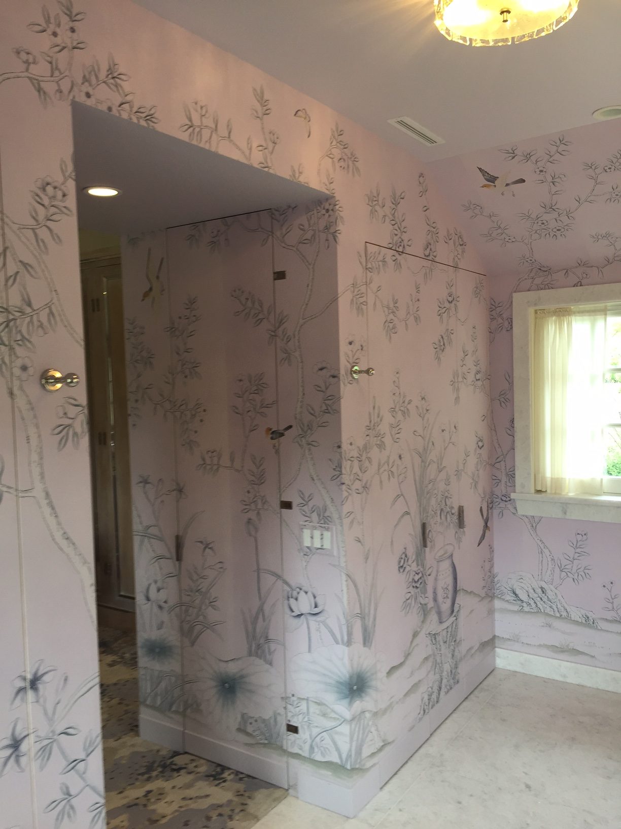 Residential Wallpaper Installation